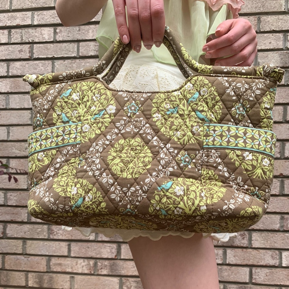 Quilted mini Vera Bradley purse
